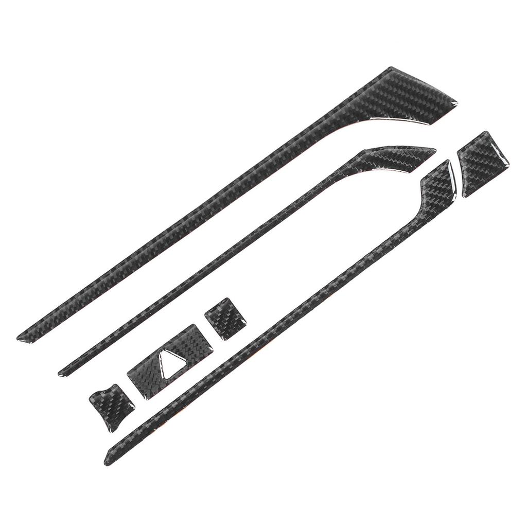 7pcs Set Navigation Panel Trim Central Control Air Vent Decor Carbon Fiber Fit for Mazda MX 5 ND Roadster ND 16 20