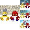 Soft Acrylic Minions Gloves And Hat Set For Kids Adorable Cartoon Winter Accessories