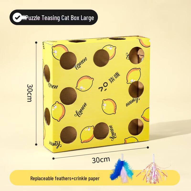 

Qi e Cat Whack-A-Mole Scratch Pad Toy