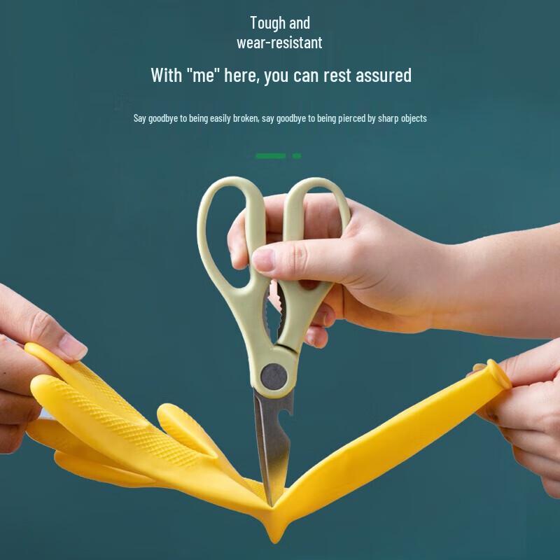 Household Waterproof Rubber Cleaning Gloves