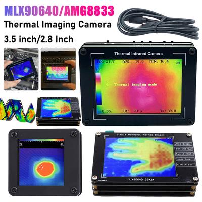 3.5 Inch Thermal Infrared Camera -40-450℃ Measurement 32x24 Pixel Infrared Imager for Inspection Electrical/Mechanical Building