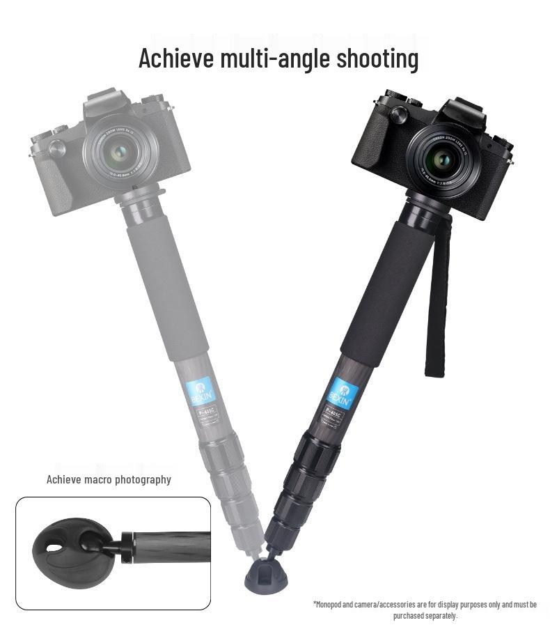 Beixin Universal Anti-slip Tripod Foot Pads for DSLR 3/8" Screw Monopod Base