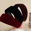 Elegant Solid Velvet Wide Hairband For Women Girls Sweet Hair Ornament Headband Hair Hoop Hair Band Hair Accessories