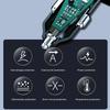 75W Fast Charging 5-port Expansion Car Front and Rear Charging QC PD Ports Type C Three USB Car Chargers Support Fast Charging