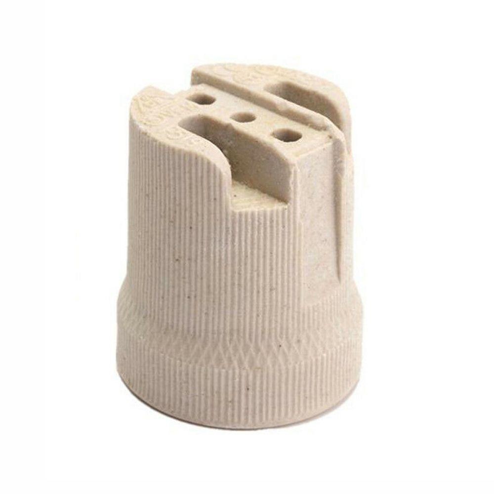 

E27 Large Screw Cap For Home Lamp Socket Ceiling Flat Pedestal Ceramic Lamp Holder Lamp Accessories A