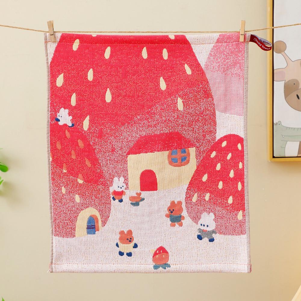 

4 Layer Cotton Gauze Handkerchief Towel 34x40cm Pure Cotton Dish Cloth Home Restaurant 2