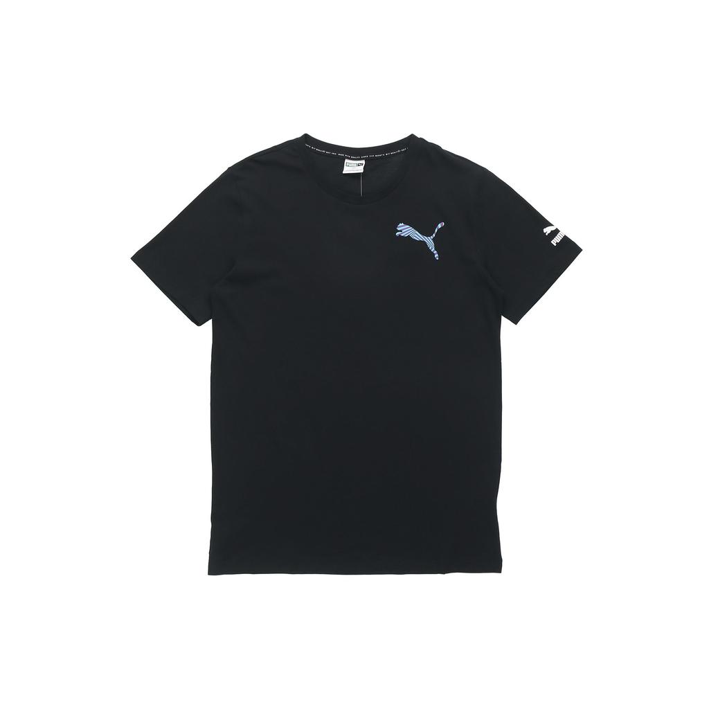 PUMA T Shirts Men's Crew Neck Moderate Straight Fit 596631-01