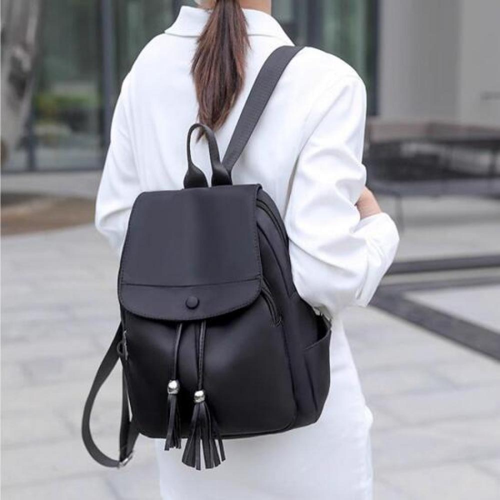 New Arrivals Open Run Women Tholin Backpack Detail Oxford Casual Bag