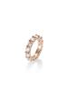 Macier 4Mm Prong-Set Tennis Ring (Rose Gold)