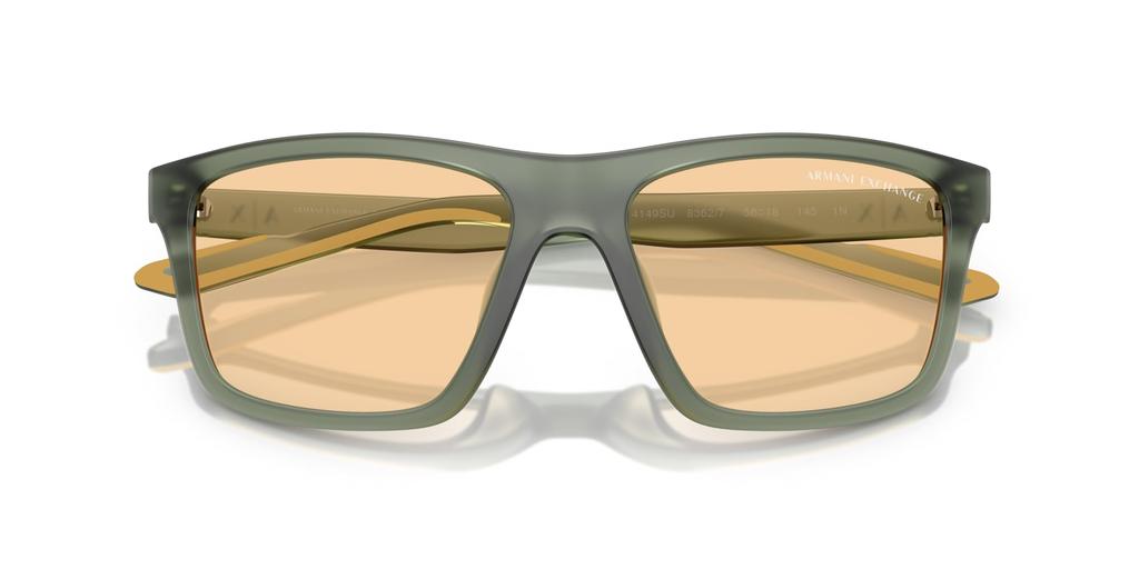 Sunglasses 0AX4149SU MATTE OPAL GREEN 56 [Armani Exchange]