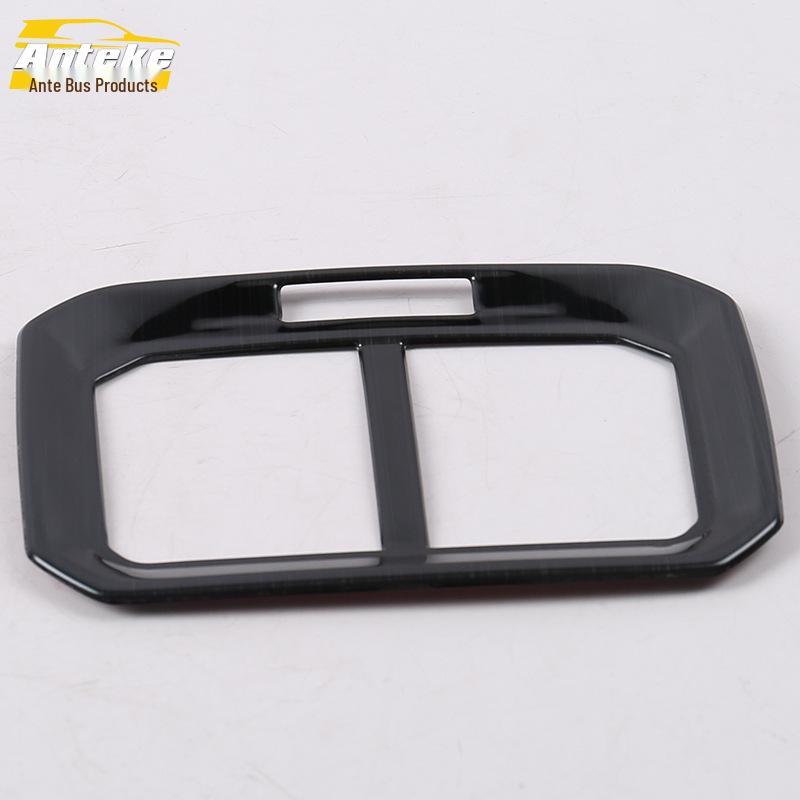Tiguan L Rear Air Outlet Decorative Frame - Cold Air Outlet Sticker Bright Ring Accessory (2017 Model)