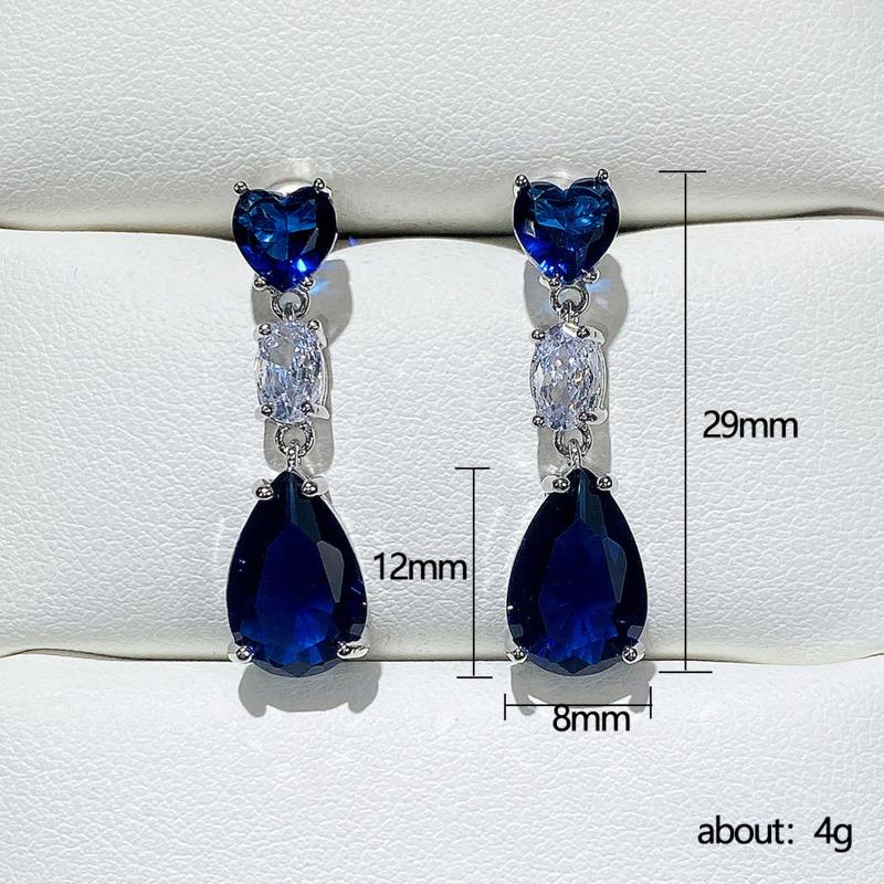 BELLA BOX Einfache elegante Tropfenohrringe für Frauen, Hochzeit, Liebe, Accessoires, ästhetische Dame, baumelnde Ohrringe, ausgefallenes Geschenk, Modeschmuck