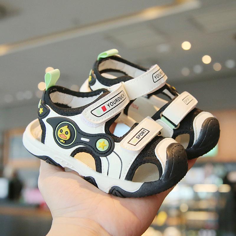 Fashion girls' sandals summer new girl functional shoe soft soled boy sandals anti slip boys' shoe comfortable children's shoes