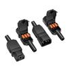AC Power Plug with Terminal Crimping
