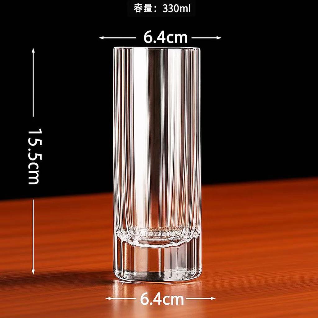 280ml/330ml Lead-free Crystal Handmade Whiskey Cocktail Gin And Tonic Round Ice Ball Glass Barware