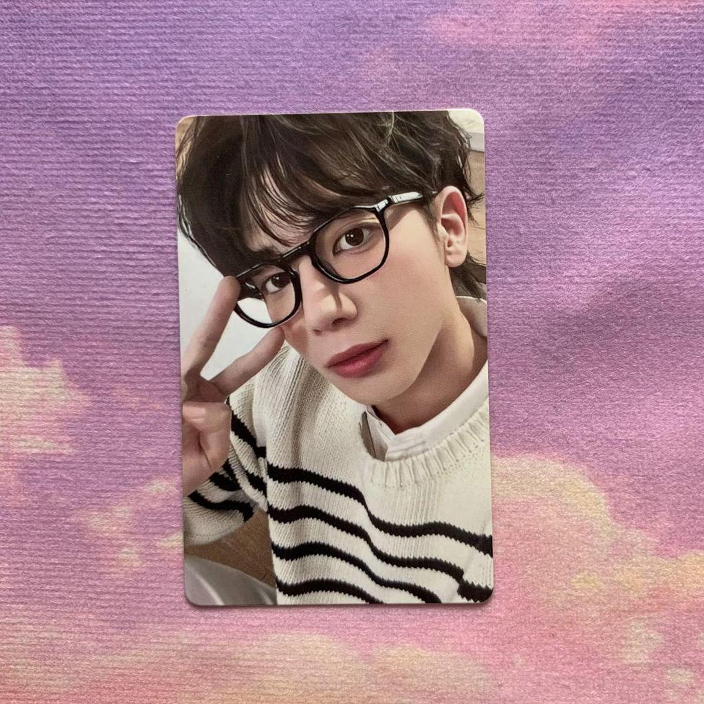 [USED] TXT New Membership FC Exclusive Fan Club Benefits Taehyung Trading Card