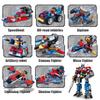 769PCS 8 in 2 Optimus Warrior Bausteine Jungen Spielzeug Verformungsroboter Fahrzeug MOC Ziegel Modelle Bauspielzeug Geschenke Set