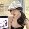Adjustable Forward Hats Polyester Peaked Cap Versatile Polka Dot Berets  Travel