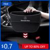 IQV2   2025 Hot 1Pcs Leather Car Seat Storage Bag Gap Organizer Box For Mercedes Benz AMG W204 W205 W203 W211 W212 W213 W201 W210 W124