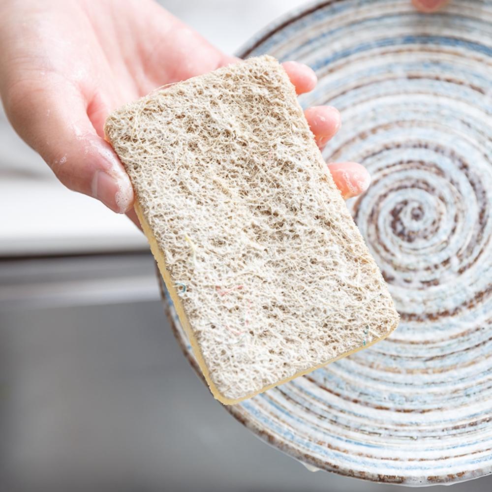 

Натуральная многоразовая чистящая салфетка на растительной основе без царапин Губка для чистки посуды