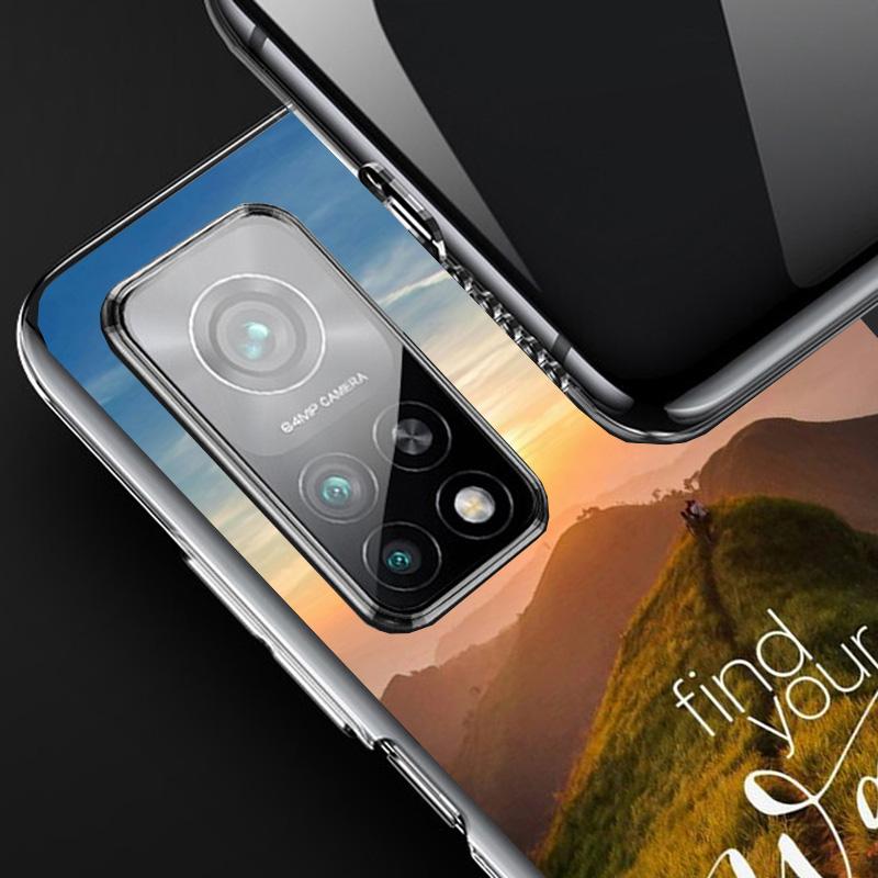 Travel Mountain Beach Proverb Phnoe Case for Phnoe Case for Xiaomi Redmi Note 15 14 14S 13 Pro Plus 12 12S 11S 11E 10S 10 11T 5G
