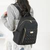 Backpack Women's Rivet Small Backpack Lightweight Travel Bag