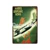 [ DecorMan ] Fighter US ARMY TroopsMetal Signs Airplane Decor LT-1988