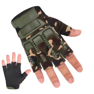 Tactical Outdoor Half-finger Gloves New Summer Men and Women's Fighting Training Non-slip and Wear-resistant Field Riding Gloves