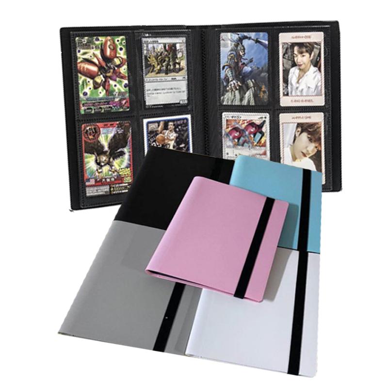 5 Colors 160 Capacity Cards Black Albums For Ccg Mtg Magic Yugioh Board Games Cards Book Sleeve Holder