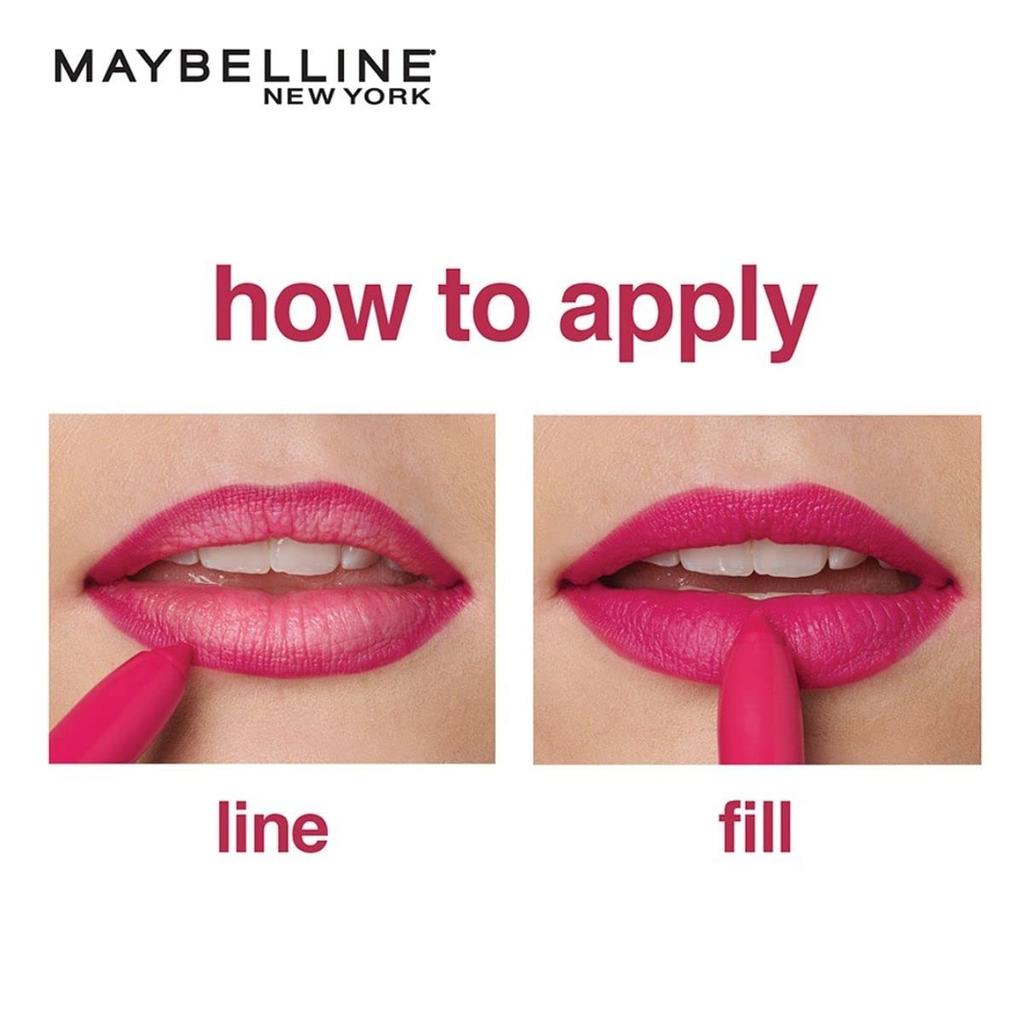 Maybelline New York SuperStay Crayon Lipstick Matný finiš Dlouhotrvající Intenzivní barva 1,2g Změna je dobrá