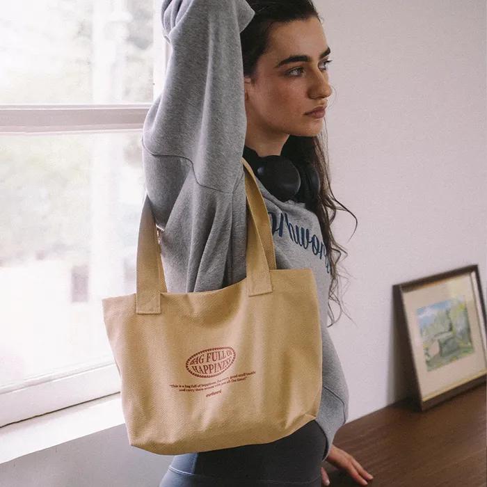 F.O.H Canvas Mini Eco Bag Mini_3 colors