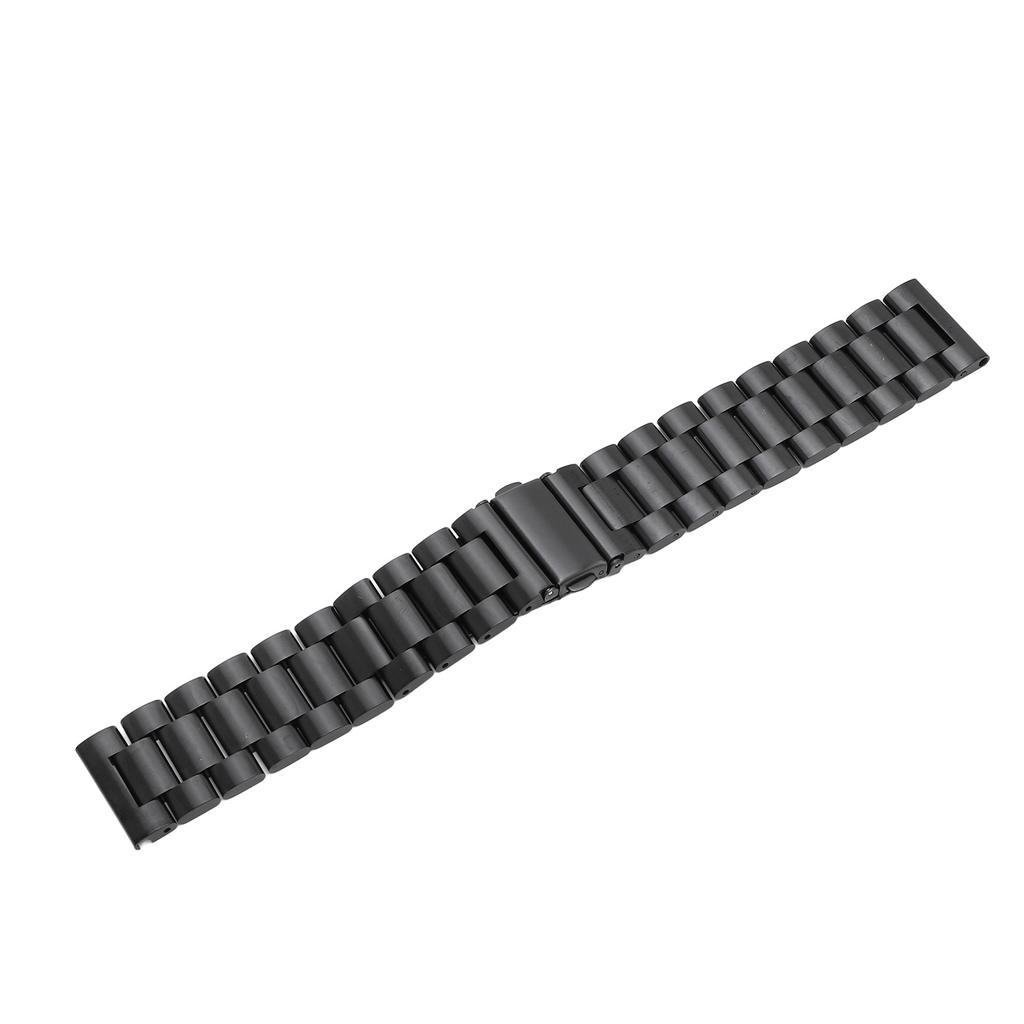 Cinturino per Orologio in Acciaio Inossidabile 3 Maglie a Sgancio Rapido Cinturino di Ricambio per Orologio per Gear S3S2