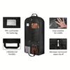 41" Garment Dust Cover Bags with Window, Hanging Storage for Shirts Suits Dresses Coats, Closet Wardrobe Organizer Dust Cover