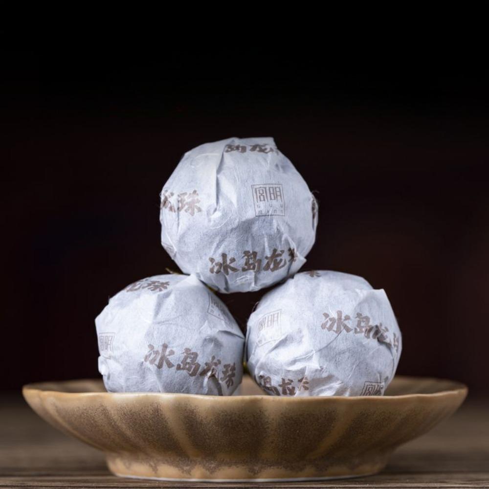 Yunnan Pu-erh Ripe Tea - Ice Island Ancient Tree, Dragon Pearl Mini Tuos