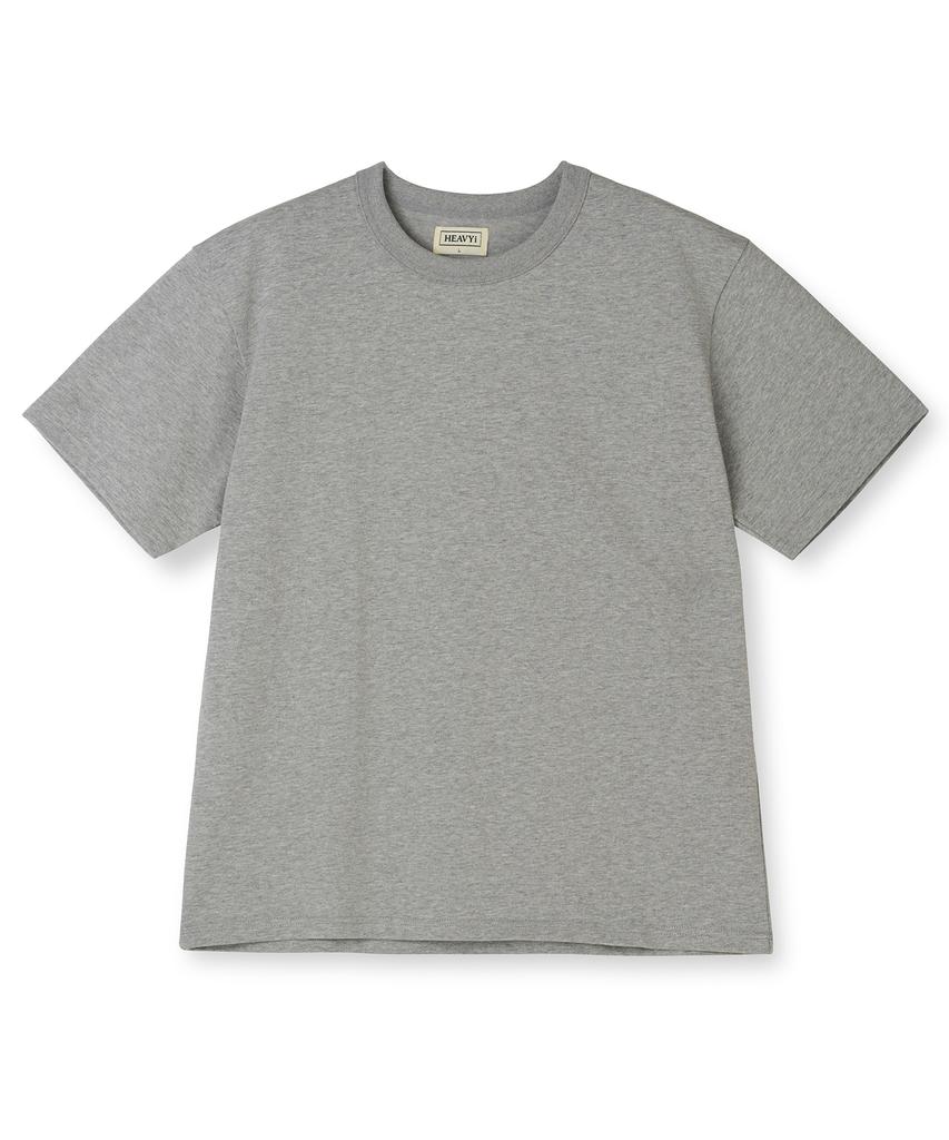 HEAVYI Heavy Weight Short Sleeve T-Shirt_Gray