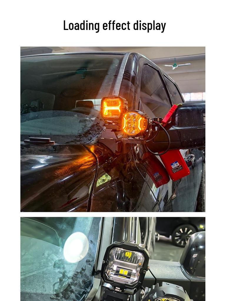 LED Spotlight A-Pillar Bracket Quick Release for 14-19 Dodge Ram