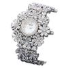 Wedding Language Original Niche Design Exquisite Full of Zircon Gypsy Temperament Watch Female Simple European and American Style