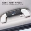 Bgr3 Leather Car Roof Armrest Handle Protection Cover Auto Interior For V60 V40 XC90 S60 C30 XC60 V50 V70 S90 AWD XC40 S80 V90
