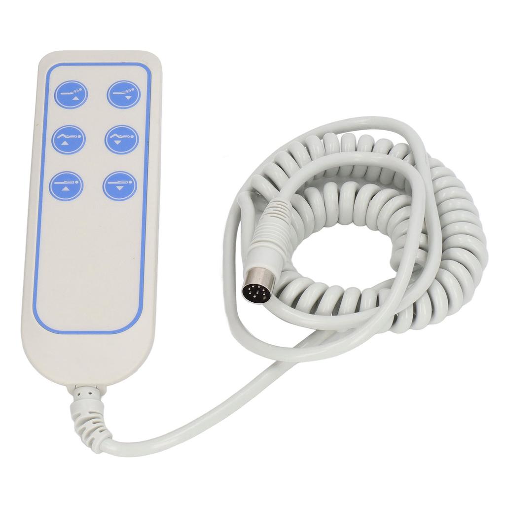 Controlador de Cama Elevatória Elétrico PVC IP66 Resistente ao Desgaste Controle Manual de Cadeira Elevatória para Hospital (8 Pin)
