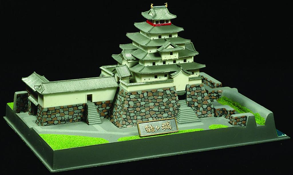 Doyusha Japanese Famous Castles JOYJOY Collection Tsuruga Castle Plastic Model Kit 1/460 JJ-5
