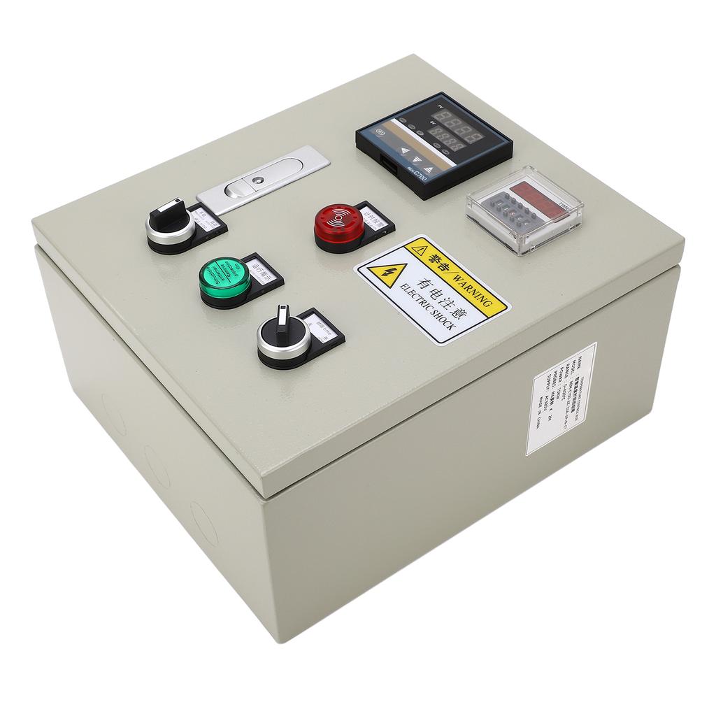 PID Temperature Controller Thermostat Box 3 Phase 15KW High Accuracy Digital Display Smart Temp