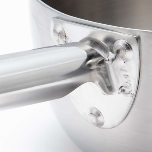 Endo Shoji Commercial Torino Yukihira Pot, 27cm, Induction Cooktop Compatible, Aluminum-Clad Triple-Layer Steel, Made In Japan, AYK6504