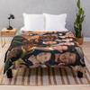 Miles Teller Photo Collage Throw Blanket