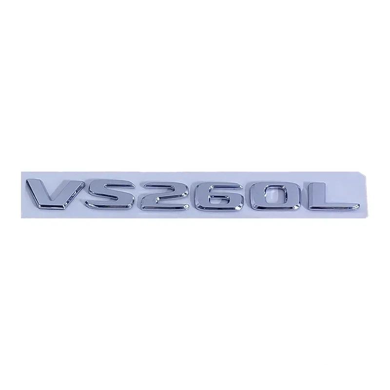 ABS Car Body Emblem Letter Sticker Badge for VS260L VS450L VS500L VS550L VS560L VS680L VS900L VS980L Letters