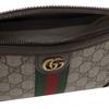 Gucci Ophidia Double G Logo Adjustable Shoulder Strap Zipper Closure Canvas And Leather Messenger Bag Men Messenger Bag Beige Brown 752581-96IWT-8745