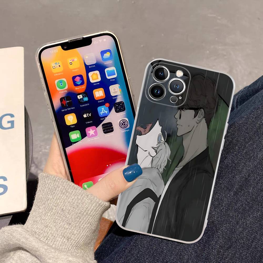 Nerd Project Bl Anime Shockproof Silicone Clear Case For IPhone 17 16 15 14 13 12 11 Mini Pro Max Plus Cover