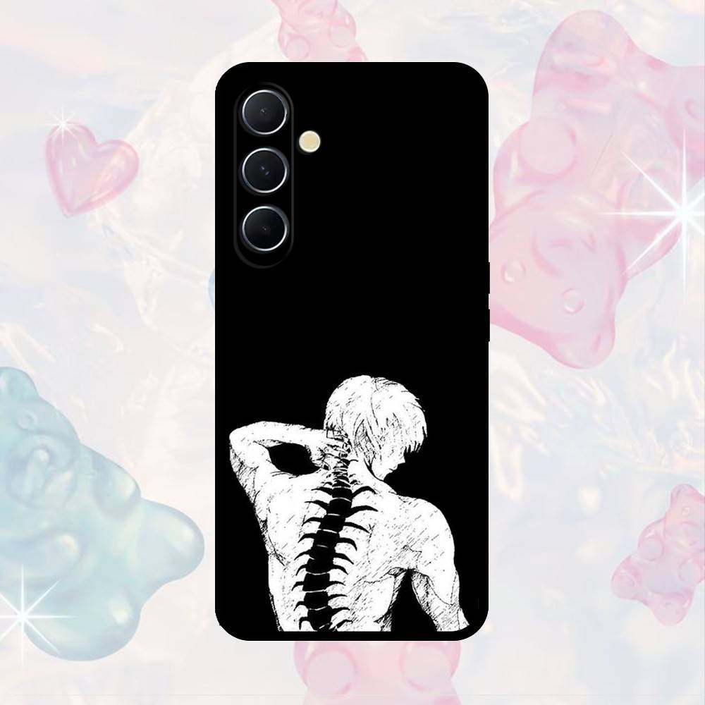 AAA Tokyo Ghoul Kaneki Ken Pouzdro na telefon Pro Samsung S25,S24,S21,S22,S23,S30,Ultra,S20,Plus,Fe,Note,10,9,5G Černý kryt