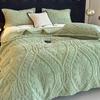 European 3D Floral Printed Blanket Adult Thick Coral Fleece Blanket In Winter Warm Easy To Maintain Air Conditioning Quilt