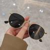 New Oval Metal Frame Steampunk Sunglasses For Women Luxury Vintage Shades Classic Round Punk Eyewear Uv400 Glasses