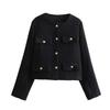 Women's European & American Fashion Casual Single-Breasted Jacket Coat, Autumn/Winter 2025, Style B88646